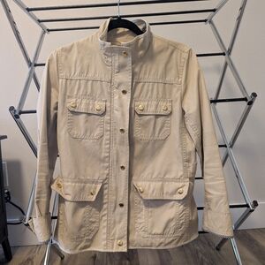 J. Crew Beige Utility Jacket